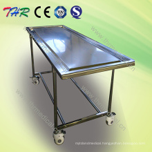 Funeral Full Stainless Steel Movable Autopsy Table